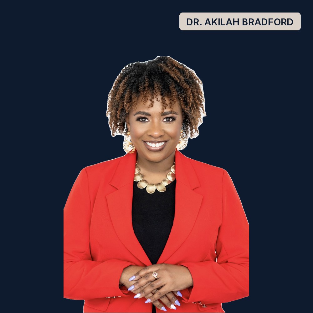 Dr. Akilah Bradford, Sit. Stay. Hire. guest
